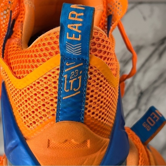 Nike Lebron 12 Low Cavs Classic. Men’s 10. Bright citrus white total orange soar - Picture 7 of 12